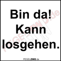 PZWO Bin da kann losgehen