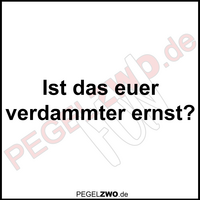 PZWO Euer verdammter ernst