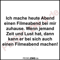 PZWO Filmeabend