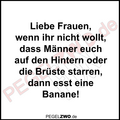 PZWO Frauen sollten Bananen essen