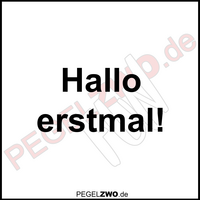 PZWO Hallo erstmal
