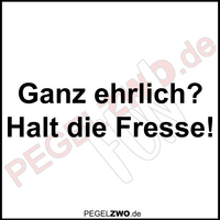 PZWO Halt die Fresse