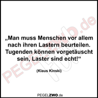 PZWO Kinski Zitat Menschen Tugenden Laster