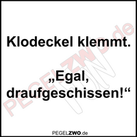 PZWO Klodeckel klemmt